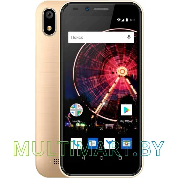Смартфон Vertex Impress Flash (золотистый)